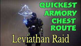 The Fastest Route to the Armory Chest (Leviathan Raid) Destiny 2