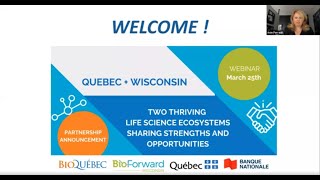 Nouveau partenariat entre BioQuébec et BioForward Wisconsin