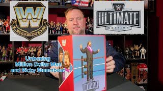 Unboxing Mattel's WWE Ultimate Edition Million Dollar Man and Steamboat