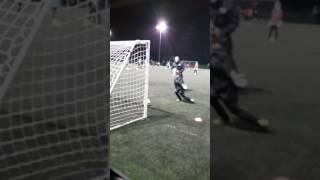 Jack training with Tomasz GK development centre