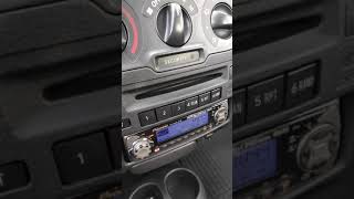 Przerobione radio w Toyota Yaris 2004 D4D