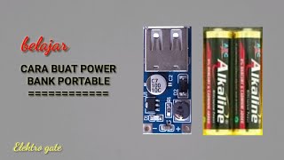 Cara membuat power bank portable