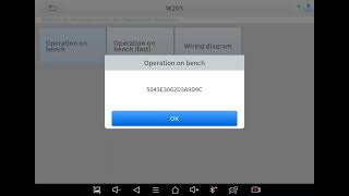 Mercedes Benz w203 AKL programming on bench successfully 👍👍👍 using xtool pad3SE