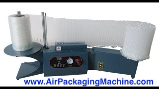 How to Install Air Cushion Machine and Inflate Air Column Roll and Air Column Bags?