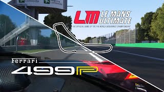 Le Mans Ultimate vs Real Life - Ferrari 499P Le Mans Hypercar - Onboard Sound Comparison @ Monza 4K