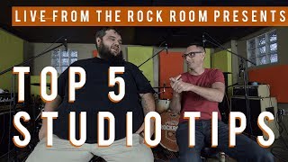 Stick Em' Up - 5 Things to do Before Hitting the Studio