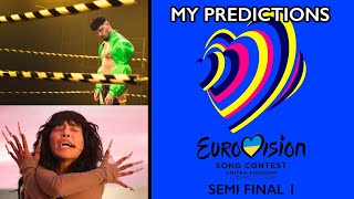 Eurovision 2023 - Semi Final 1 - My Predictions