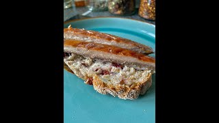 Incredible honey smoked fish, with fresh cashew and cranberry bread