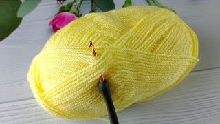 Wow! Unusual crochet pattern. The easiest! summer crochet knitting pattern for beginners