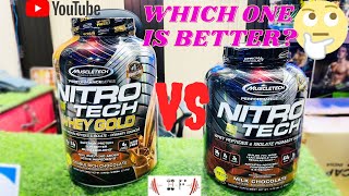 Nitrotech WHeyGold Full Review| Nitrotech vs Nitrotech Whey Gold