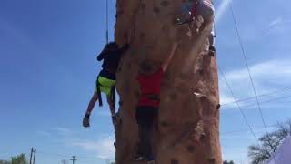 Rock wall llano 2018