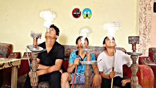 فلم قصير أطفال المقاهي 😱🚭