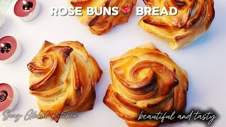 ROSE SHAPED BUNS