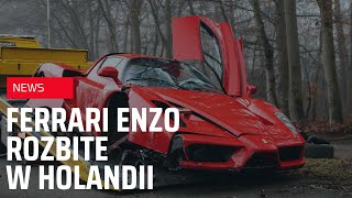 Wypadek Ferrari Enzo w Holandii | MotoShorts