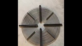 High safety metal fan cover for protecting the internal structure of the fan