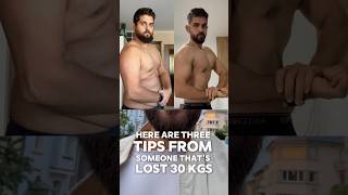 If you want to lose weight here are 3 tips from someone who’s lost 30 KGs. #weightloss #fatloss