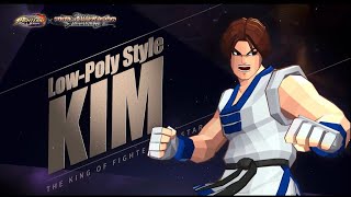 KOF ALLSTAR x Virtua Fighter 5 Final Showdown | KIM (Low-Poly Style) | Collaboration