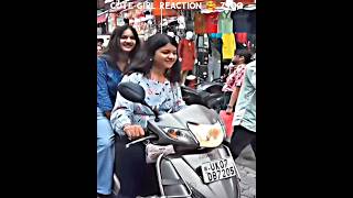 Cute Girl Reaction 🥰😍 Super Bike Kawasaki Ninja Z900 #publicreaction #girlrection #modified #shorts