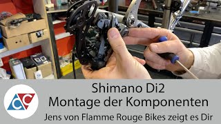 Shimano Di2 Montage der Komponenten und erste Funktionsprüfung