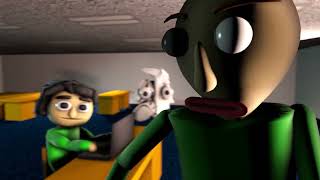 [SFM BALDI] Baldi's Basic REMASTER In Learning KICK THE BUDDY SONIC Vs ORANGE MAN VS FNAF #325