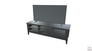 Television Set 3D Model Compilation