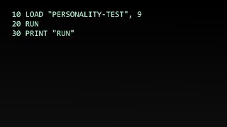 ERROR - PERSONALITY INVALID | TERMINATING PROCEDURE