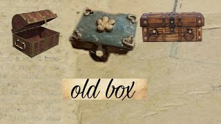 how to make a match box Diy old box