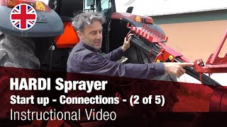 Instructional Video - HARDI sprayer start up - Connections - (2 of 5)