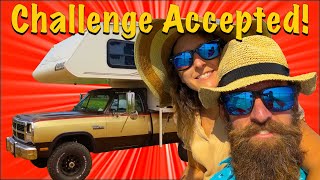 Challenge Accepted! Truck Camper Living Vlogs | RV Life | DestinatioNow S.6 Ep.140