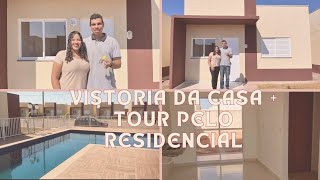 vistoria da casa + tour pelo residencial| #vistoriacasa #nossolar