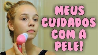 MEUS CUIDADOS COM A PELE!!