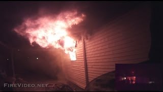 House Fire Quick Interior Attack Helmet Cam