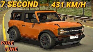 FORD BRONCO GEARBOX SETTINGS || 1695HP 2254NM || CAR PARKING MULTIPLAYER NEW UPDATE