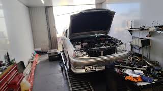 Toyota Crown JZS171 1JZ GTX3582R Dyno Pull