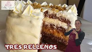 Torta TRES RELLENOS, combinación de sabores!