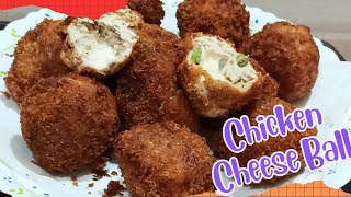 Chiken Cheese Ball, চিকেন চিজ বল রেসিপি @l-block