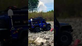 Defender Shock Absorber Test | #traxxas #traxxasdefender #traxxastrx4defender #trx4defender #rccar