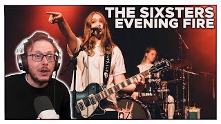 The keyboard steals the show! The Sixsters - Evening Fire | REACTION