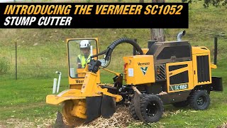 Introducing the Vermeer SC1052 stump cutter