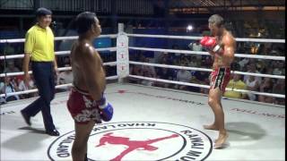 Matt's first muay thai fight: 14 February 2015