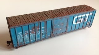 Quick & Easy RUST Weathering Model Rail Railroad