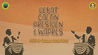 Debat Pemilos 2022 Arraihan Islamic School