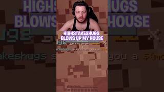 MAMBA LOSES ALL HIS PROGRESS! #minecraft #minecraftdeath #twitch  #minecraftshorts #Highstakeshugs