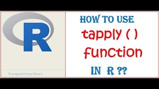 tapply( ) function in R || R programming tutorials