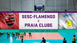 Sesc-Flamengo x Praia Clube - Superliga Feminina de Vôlei