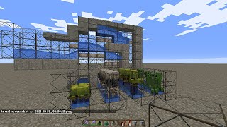 Most compact, efficient and easiest mob sorter for Minecraft.  No redstone, 1.13 and up