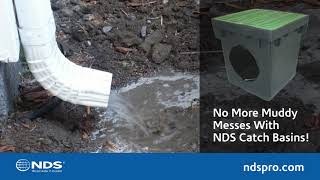 Stop Muddy Messes with NDS Catch Basins