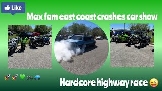 Fz1,Zx6r,Rsvr,636,zx10r crash car show +highway race