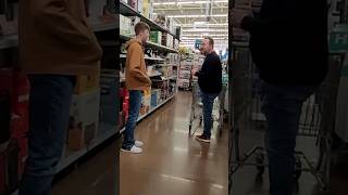 pranking people in Walmart! #funny #hilarious #cringe #rizz #awesome