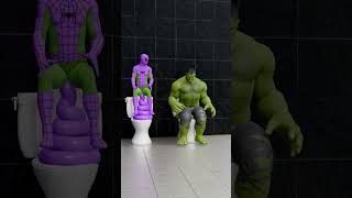 #11 Spider man VS Hulk pile Challenge  #hulkvsspiderman  #hulk #3danimation